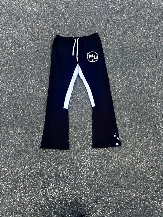 “Midnight Black” Flare Sweatpants
