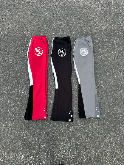 “Midnight Black” Flare Sweatpants